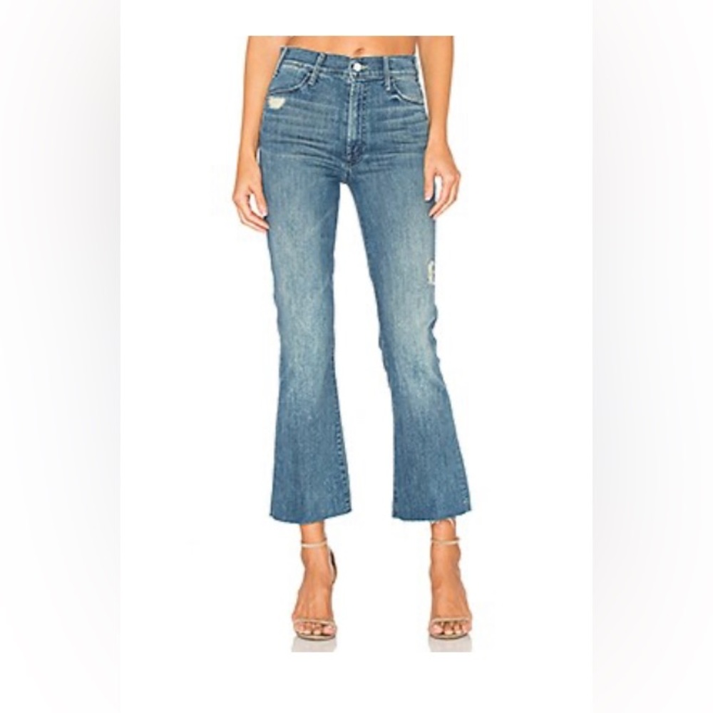 Mother -the Hustler Ankle Fray jeans - size 29